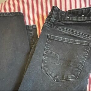 American Eagle Outfitters Women's Black Skinny Jeans